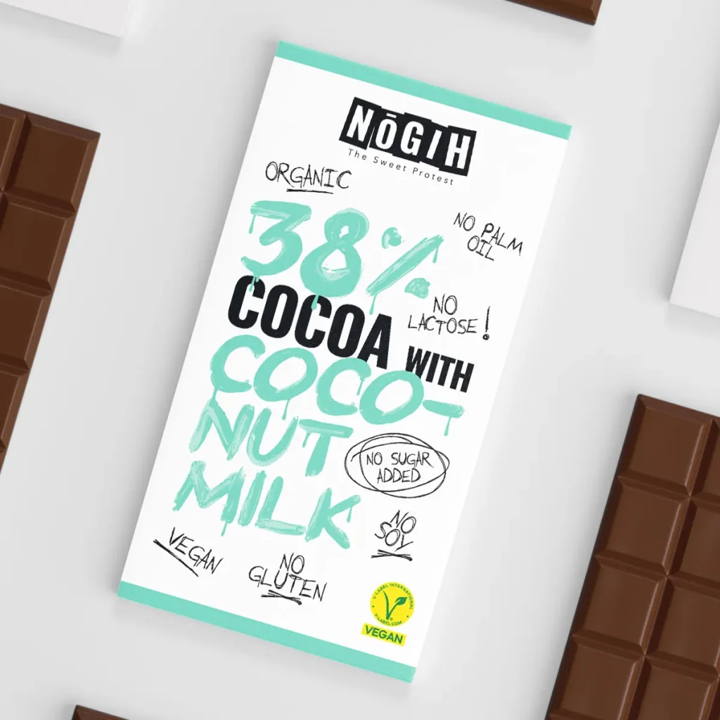 Nogih Chocolates - Milk Chocolate with Coconut Milk